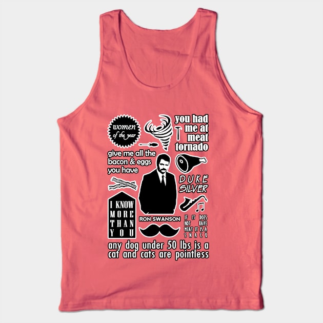 Swanson Quotes Tank Top by bctaskin